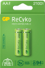 Аккумулятор  GP NiMH 1.2V 2100mAh (R6) AA ReCyko 2*BL