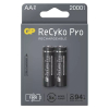 Аккумулятор  GP NiMH 1.2V 2000mAh (R6) AA ReCyko PRO 2*BL