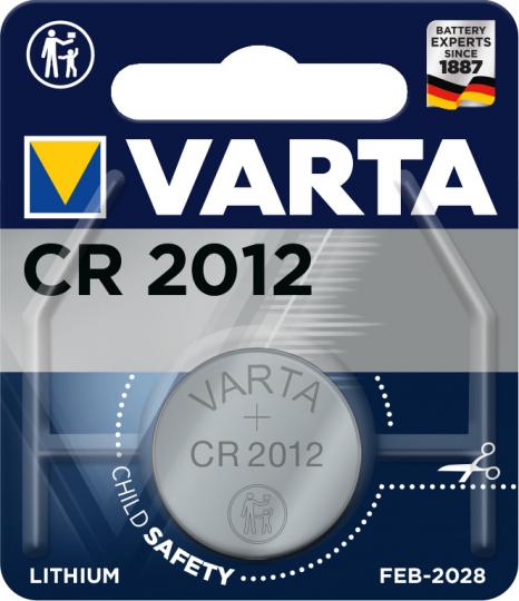 LITHIUM VARTA CR2012 1*BL