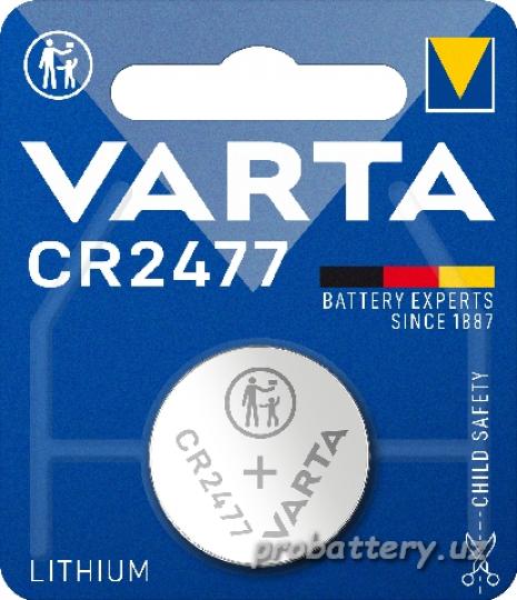 LITHIUM VARTA CR2477 1*BL