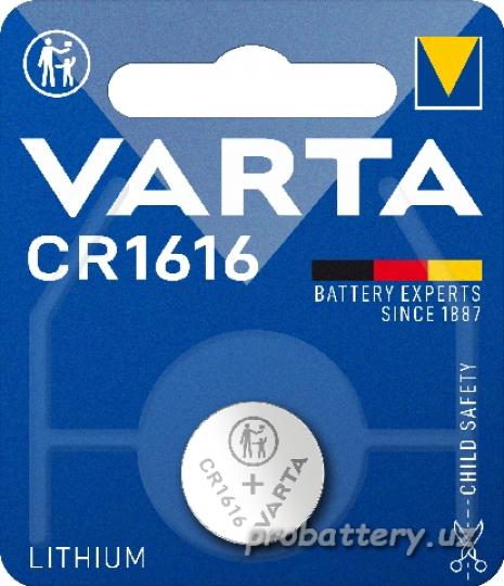 LITHIUM VARTA CR1616 1*BL