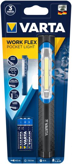 ФОНАРЬ VARTA 17647 WORK FLEX POCKET LIGHT