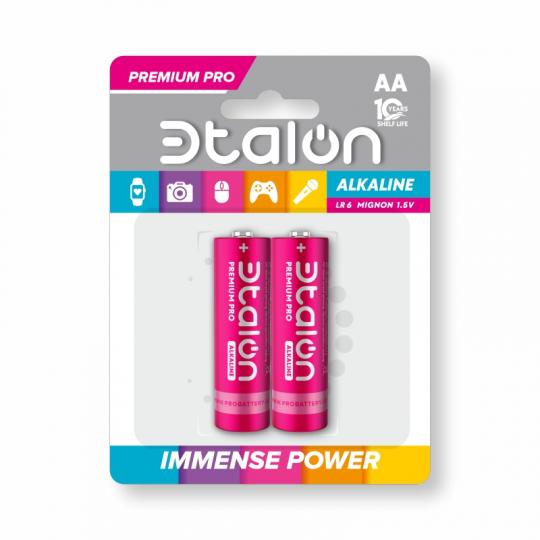 ЭTALON ALKALINE PREMIUM PRO LR6 (AA) 2*BL