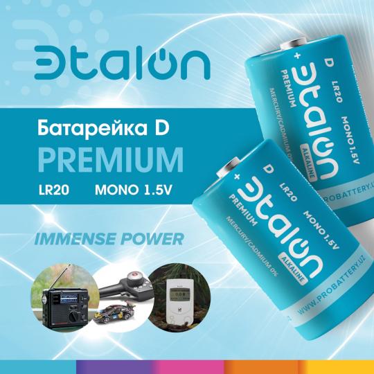 ЭTALON ALKALINE PREMIUM D 2*BL