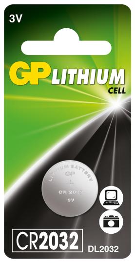 LITHIUM BUTTON CELL CR2032  1*BL