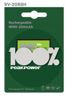 Аккумулятор  PEAK POWER NiMH 8.4V 200mAh 1*BL