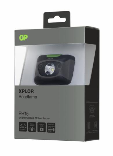 ФОНАРЬ НАЛОБНЫЙ GP XPLOR PH15E 