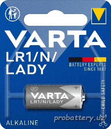 PRIMARY ALKALINE VARTA 4001 LR1 (N, Lady) 1*BL