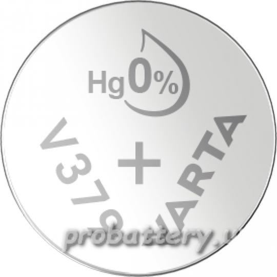 СЕРЕБРЯНО ЦИНКОВАЯ VARTA V379 (SR63) 1*BL