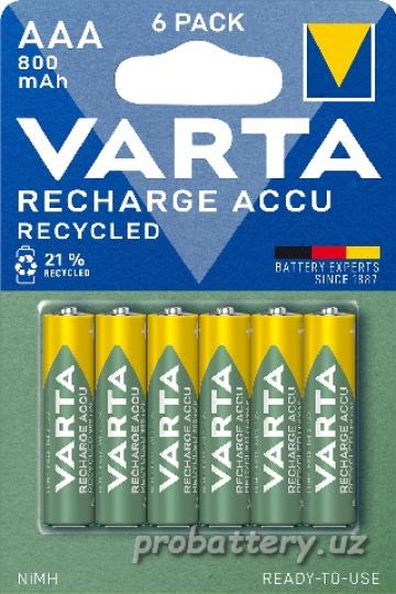 Varta Accu Recycled Aaa Mah Bl