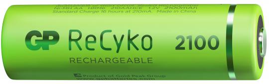 Аккумулятор  GP NiMH 1.2V 2100mAh (R6) AA ReCyko 2*BL