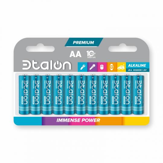 ЭTALON ALKALINE  PREMIUM LR6 (AA) 12*BL