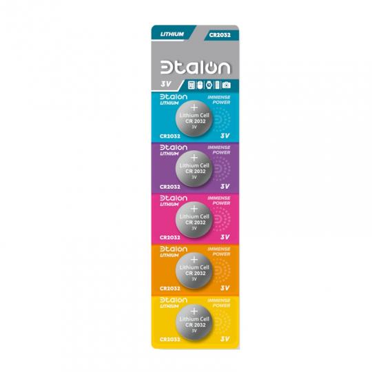 ЭTALON LITHIUM BUTTON CELL CR2032  5*BL